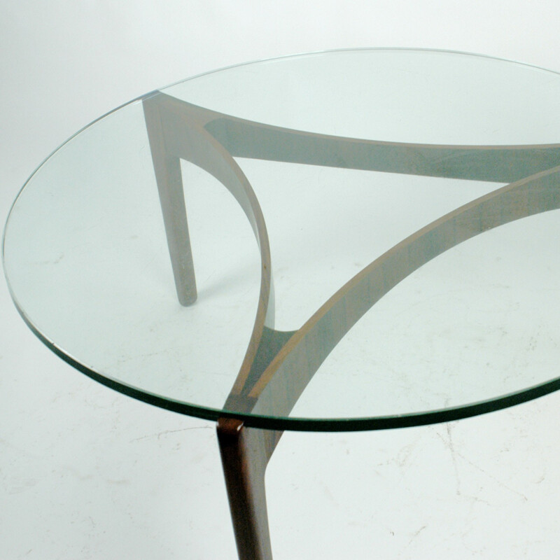  Rosewood coffee table by S. Ellekaer for Ch Linneberg - 1960s