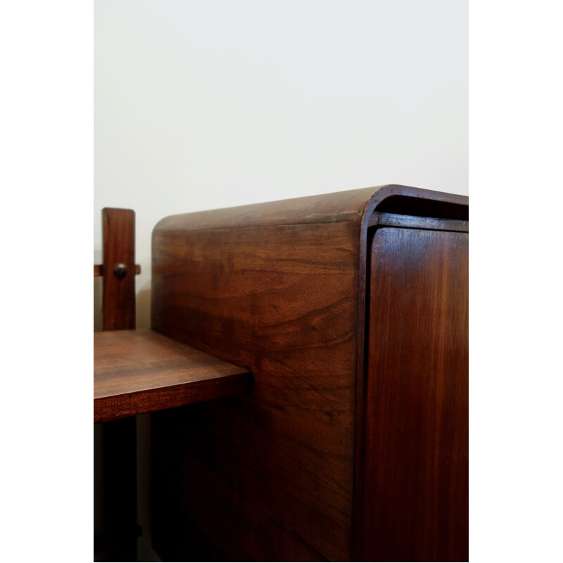 Portuguese sideboard in rosewood - 1960s