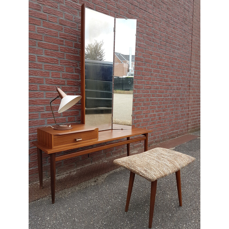 Dutch mid century dressing table - 1960s