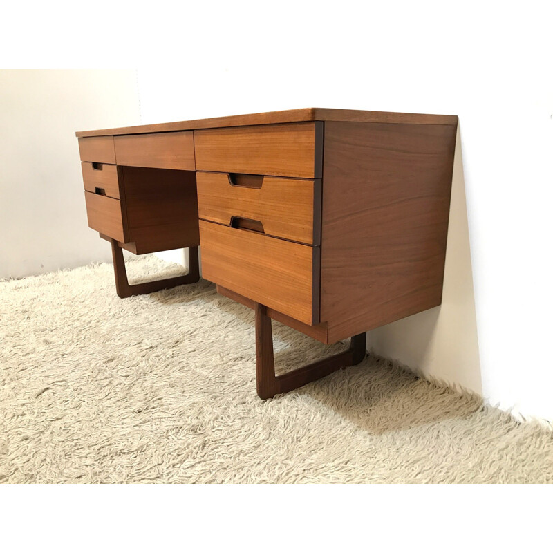 Mid century desk by Gunther Hoffstead produced by Uniflex- 1960s