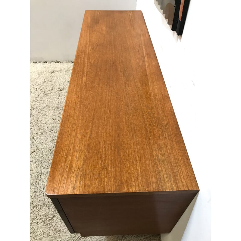 Mid century desk by Gunther Hoffstead produced by Uniflex- 1960s