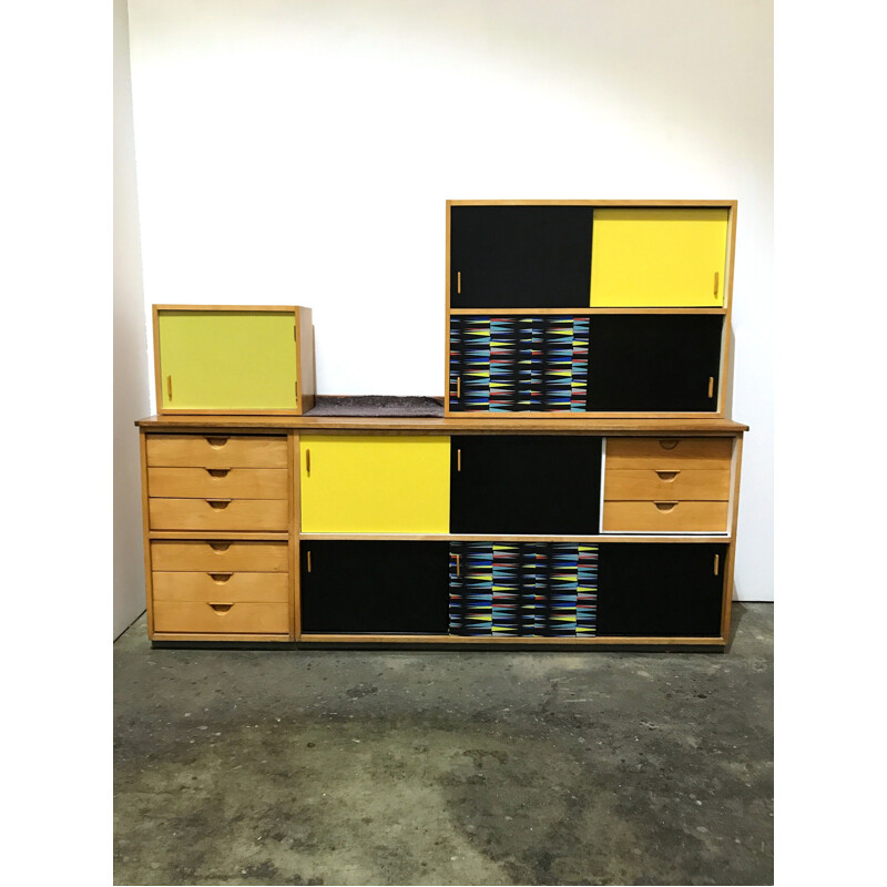 Mid century modernist cabinet by Frank Guille for Kandya - 1950s