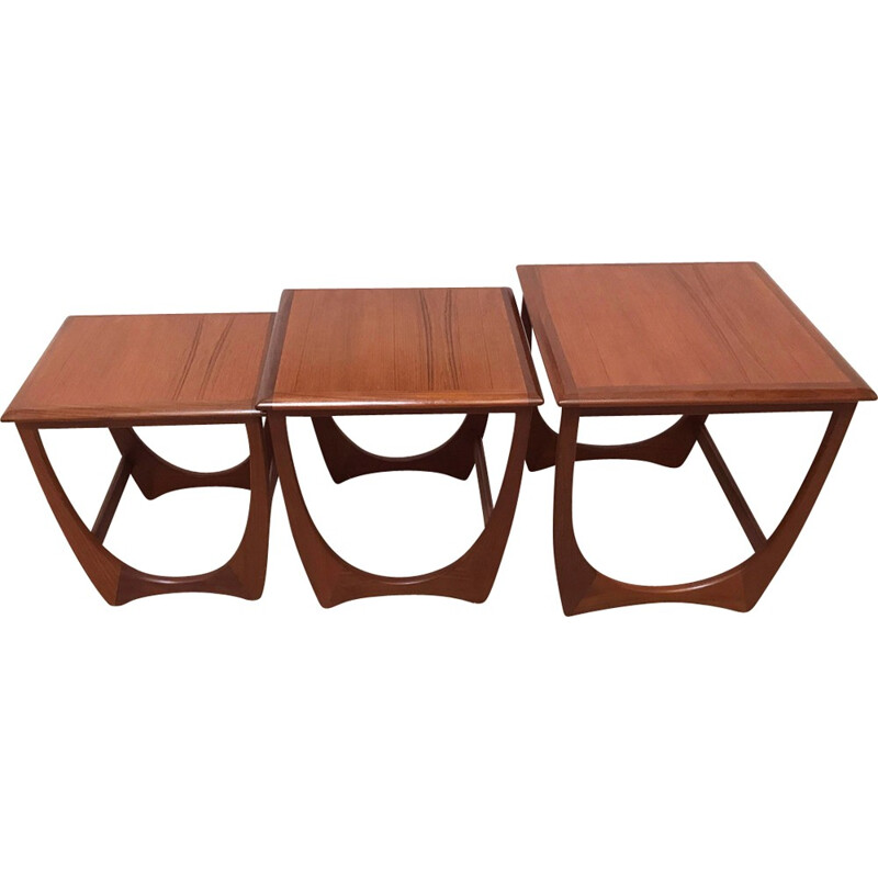 Mid century set of 3 Astro nesting tables by Victor Wilkins for G Plan - 1970s