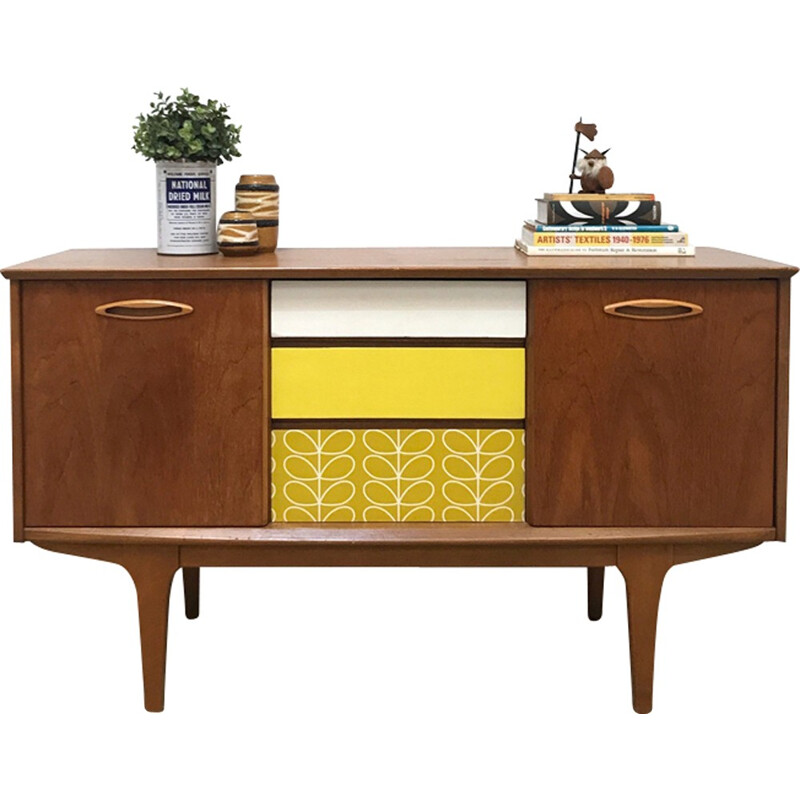 Mid-century small sideboard in teak produced by Jentique Furniture - 1960s