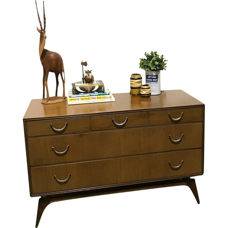 Wooden chest of drawers produced by Meredew Furniture - 1960s