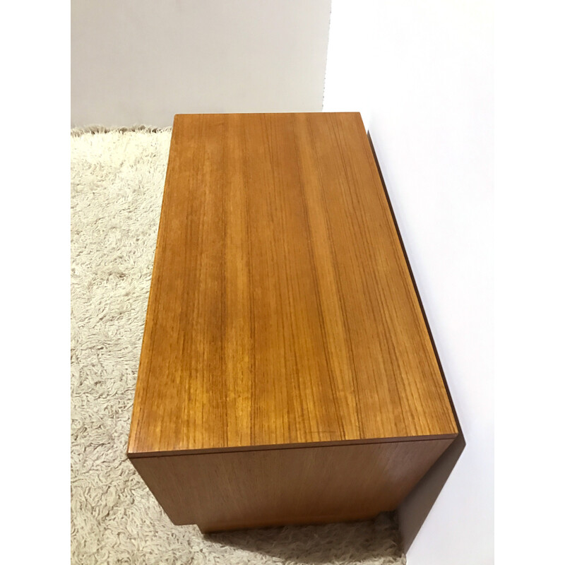 "Fresco" chest of drawers in teak by Victor Wilkins for G-Plan - 1970s 