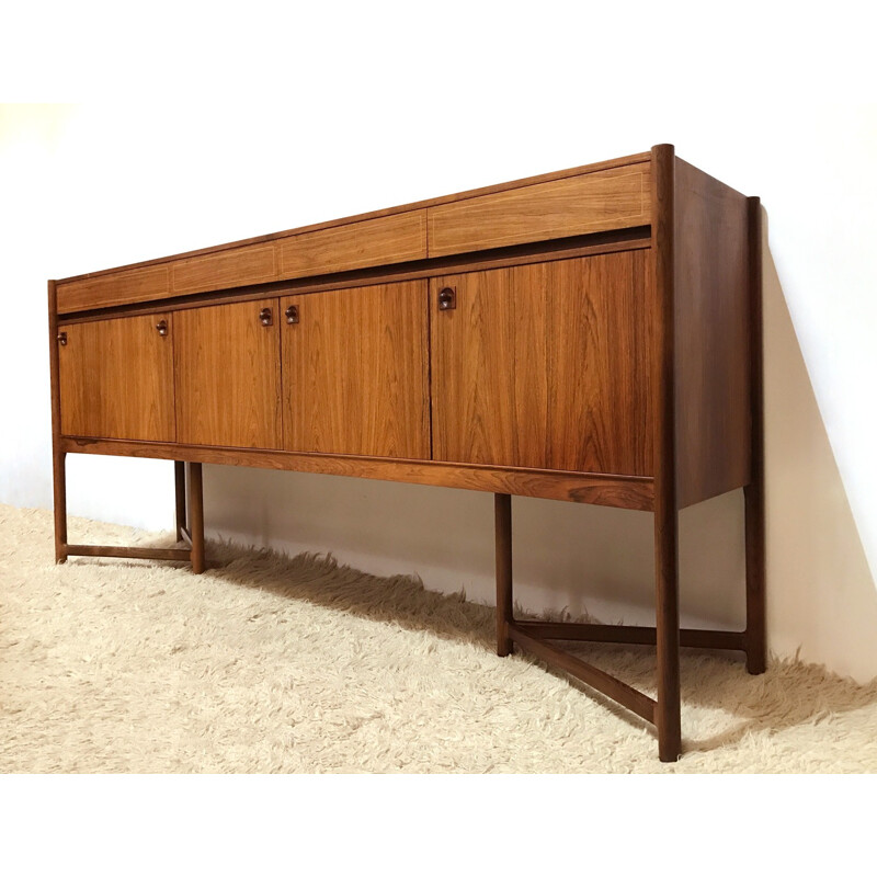 Mid-century rosewood sideboard produced by Mcintosh - 1960s 