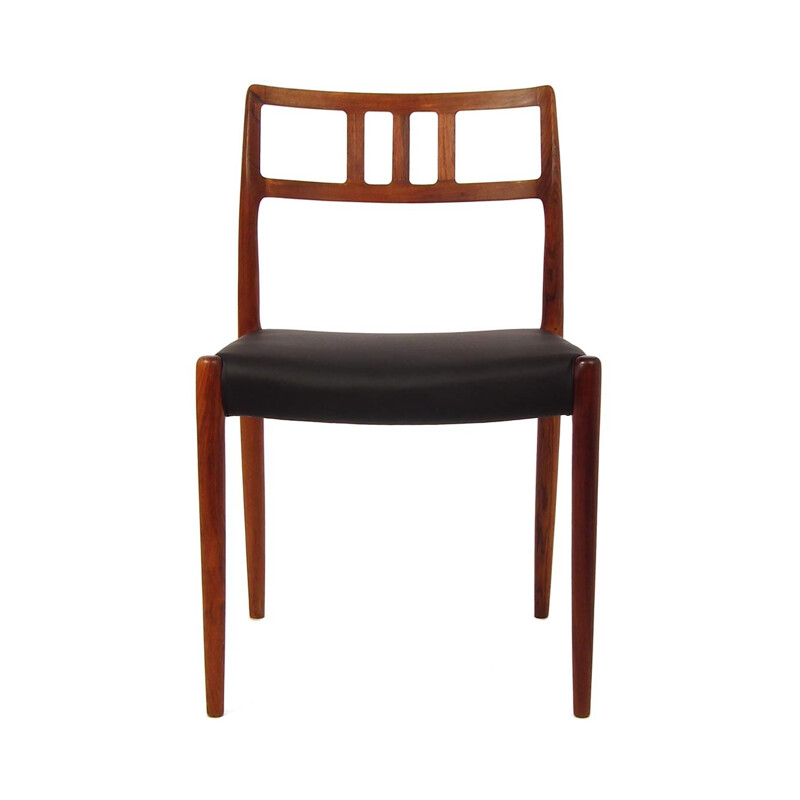 Set of 4 model "79" chairs by Niels O. Møller - 1960s 