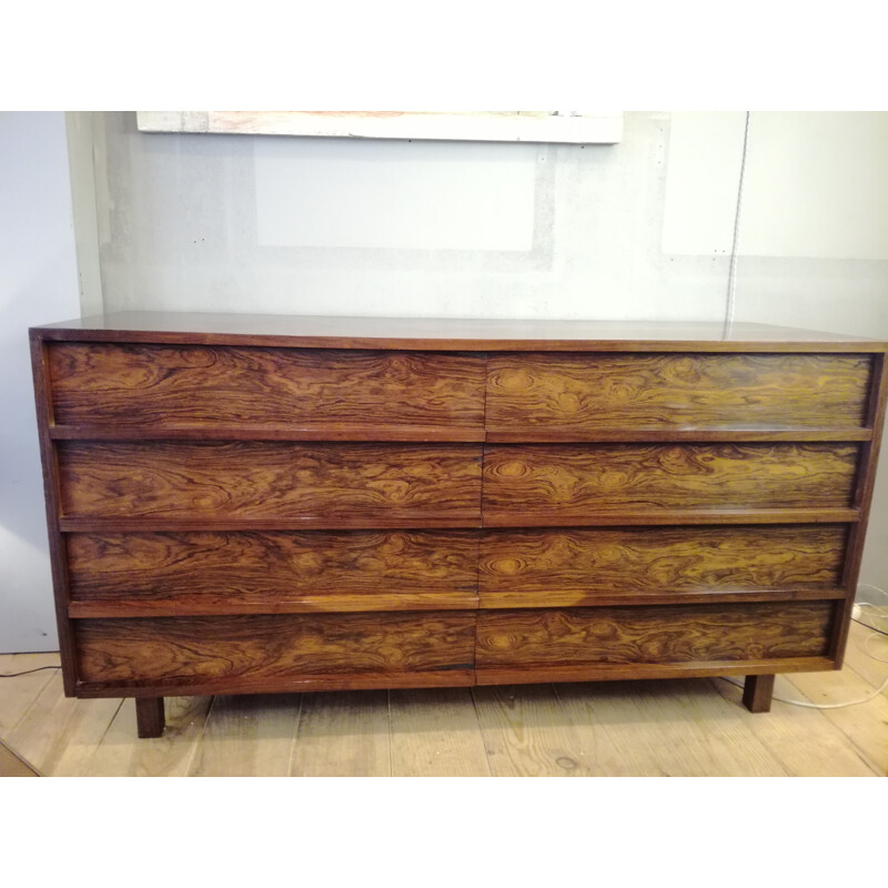 Mid-century chest of drawers in rosewood - 1970s