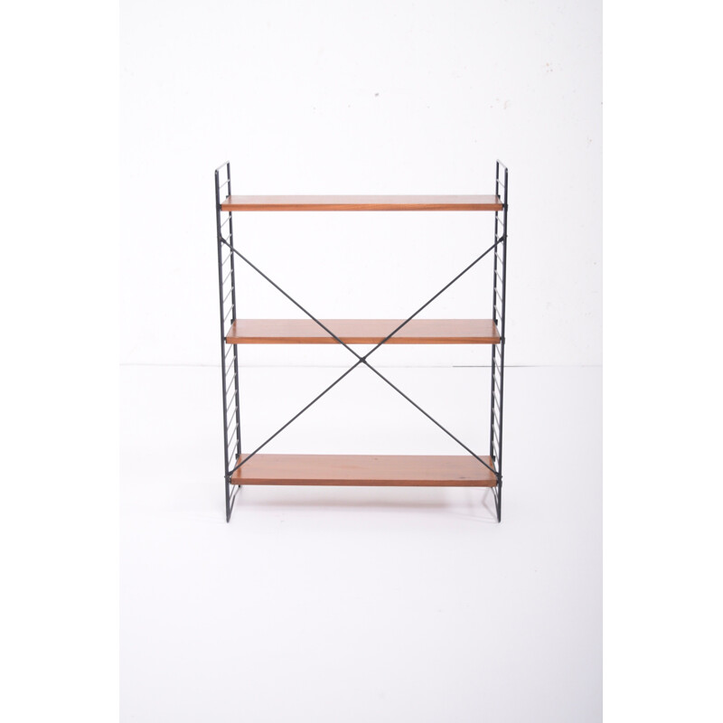 3 teak shelf unit by Dekker for Tomado H - 1950s