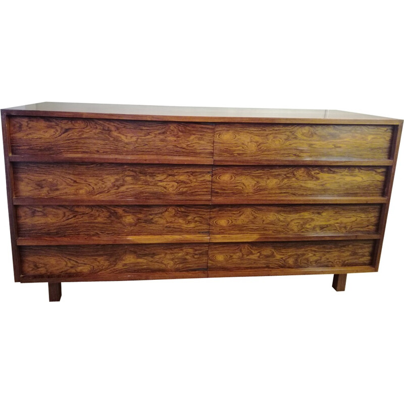 Mid-century chest of drawers in rosewood - 1970s