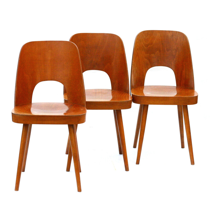 Mid century chair by Oswald Haerdtl for Ton Czechoslovakia - 1960s