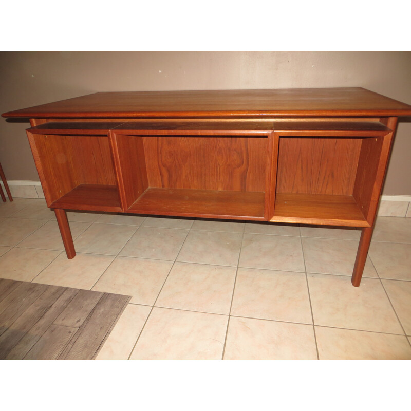 Bureau vintage en teck d'Arne Vodder pour Sibast - 1960