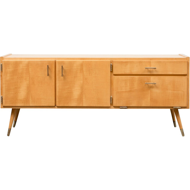 Mid century maple chest of drawers - 1950s