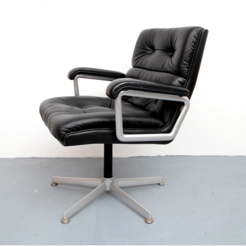 Swivel office armchair for Girsberger - 1960s 