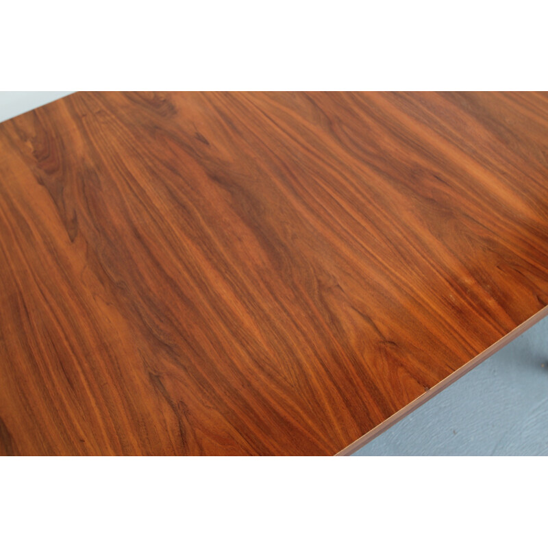 Extendable dining walnut table - 1960s