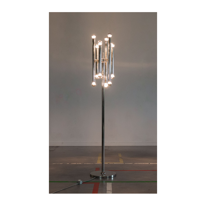 Lampadaire vintage par Gaetano Sciolari - 1960