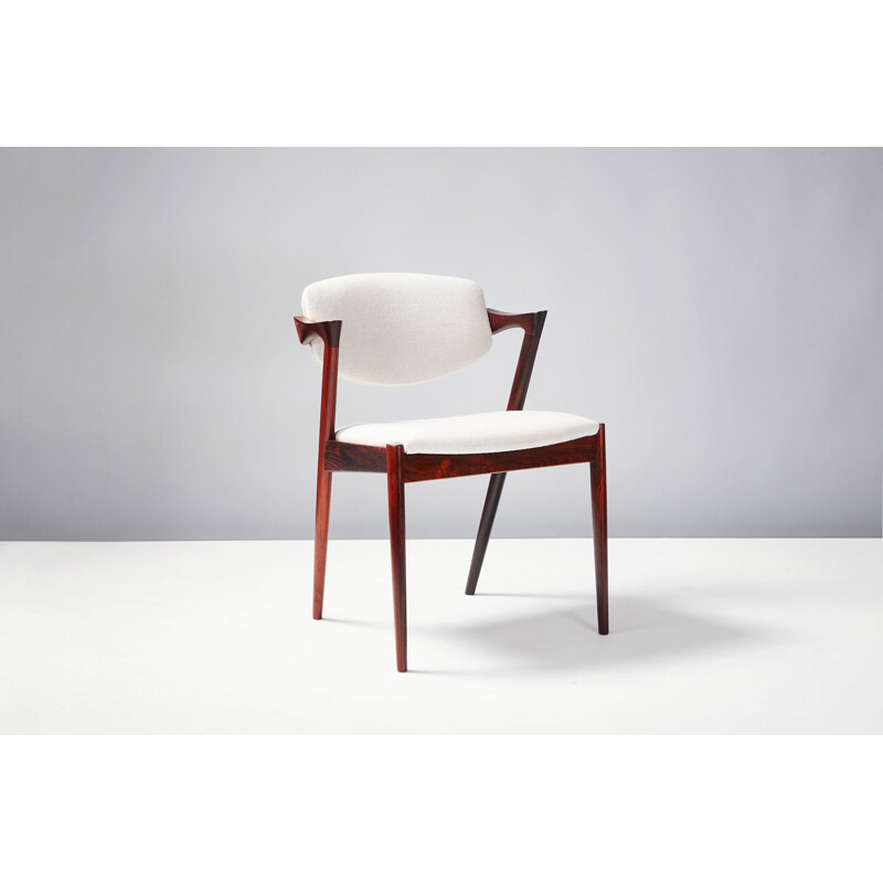 Set of 6 chairs Model 42  by Kai Kristiansen - 1950