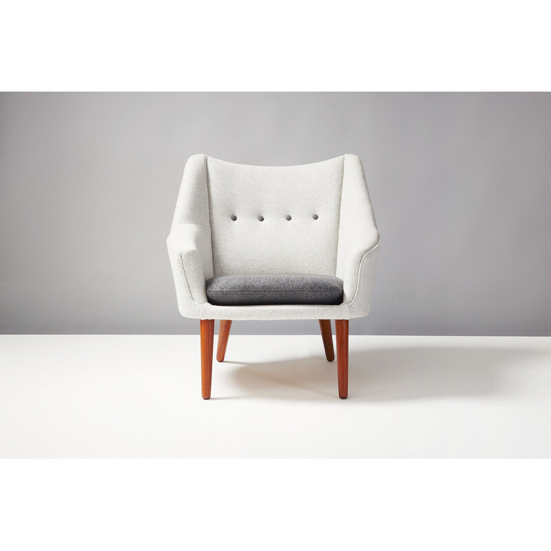 Mid century grey armchair by Kurt Ostervig - 1950s