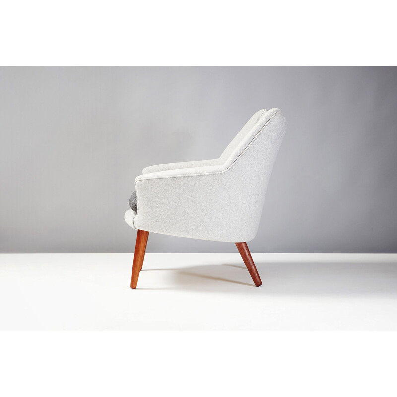 Mid century grey armchair by Kurt Ostervig - 1950s