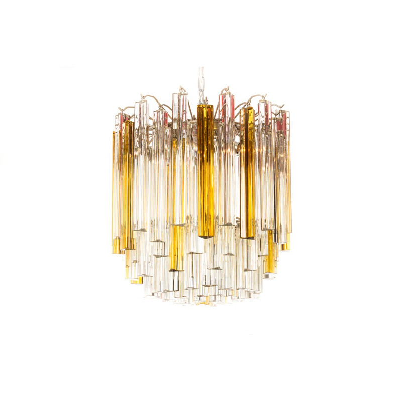 Mid-century chandelier by Paolo Venini for Murano - 1960s