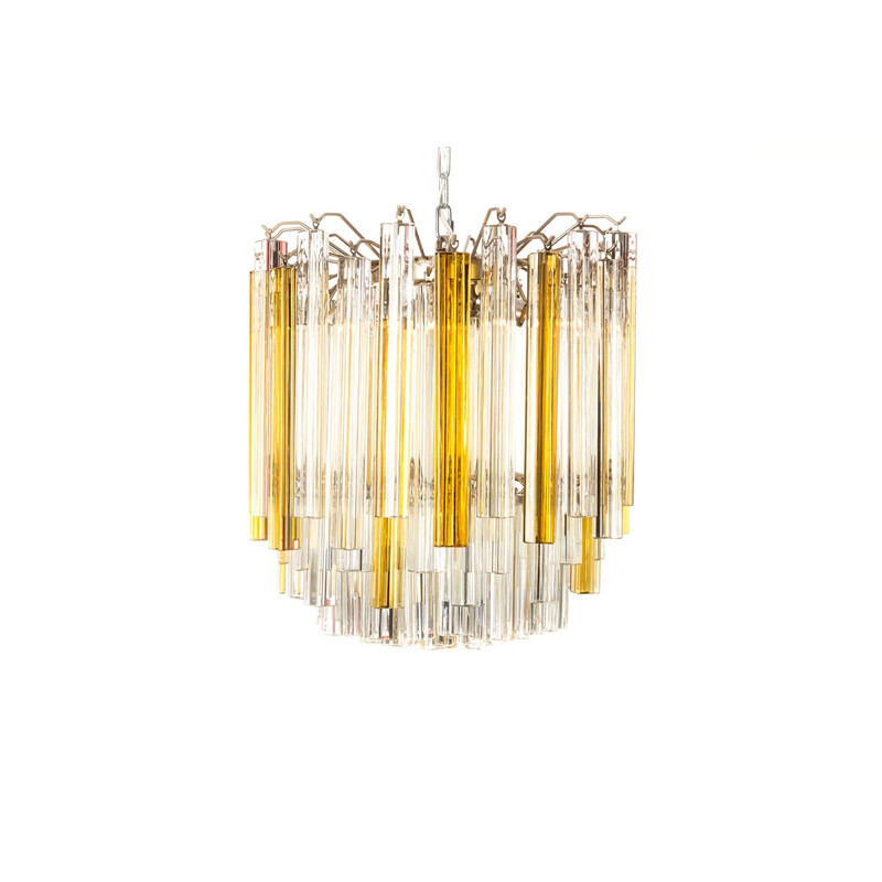 Mid-century chandelier by Paolo Venini for Murano - 1960s