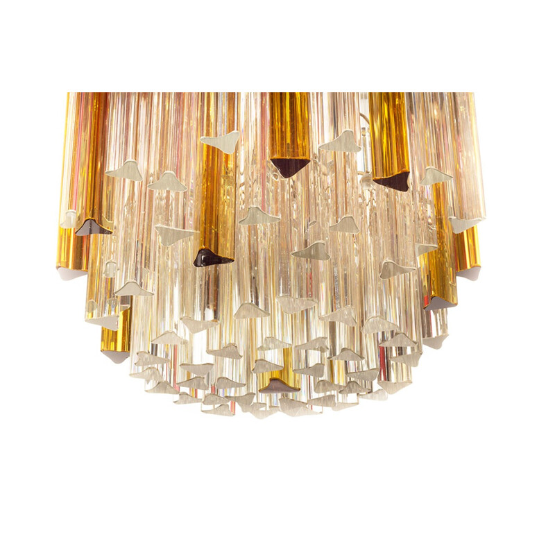 Mid-century chandelier by Paolo Venini for Murano - 1960s