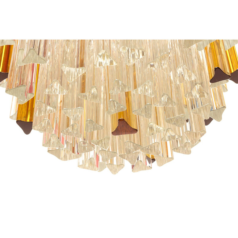 Mid-century chandelier by Paolo Venini for Murano - 1960s