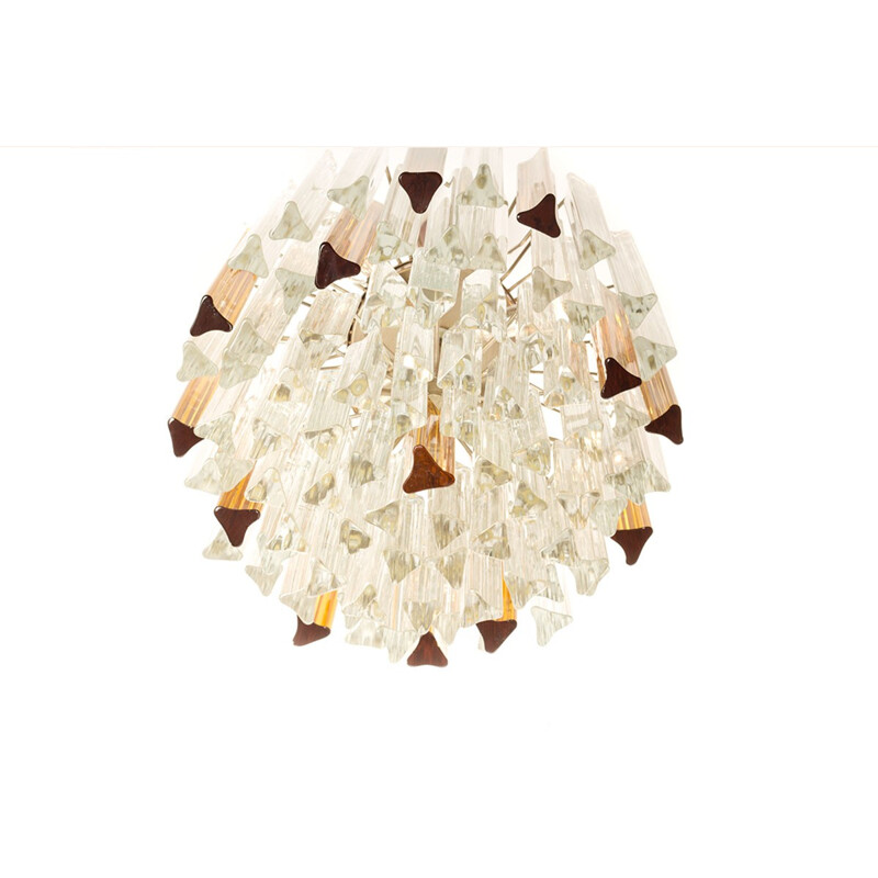 Mid-century chandelier by Paolo Venini for Murano - 1960s