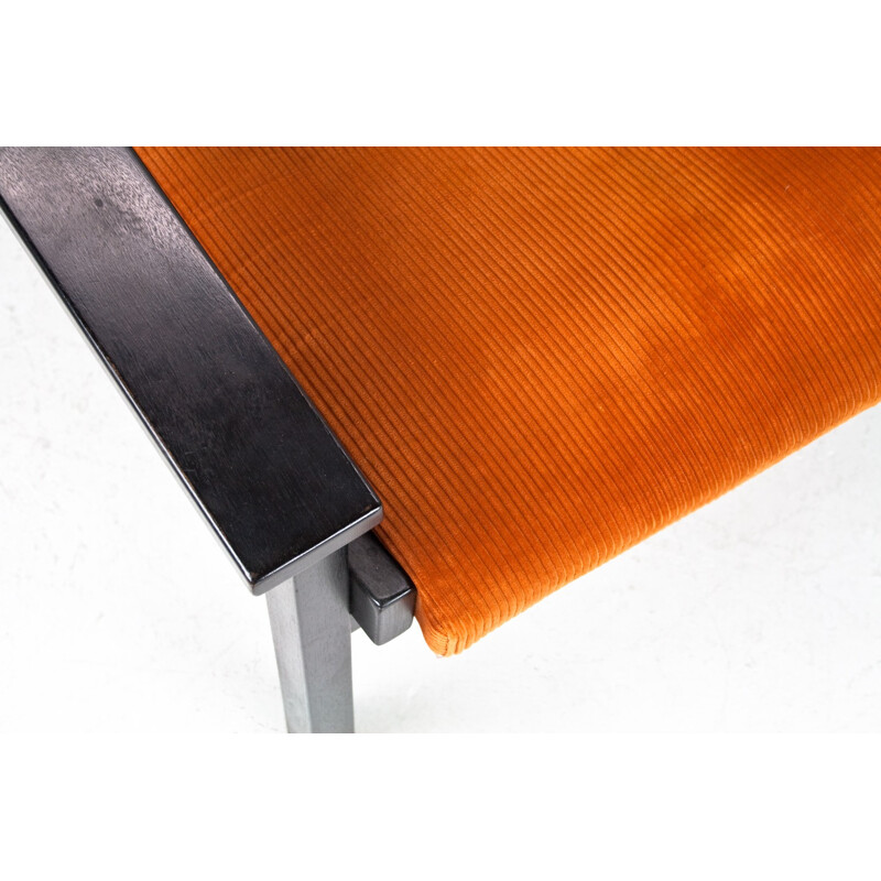 Mid-century orange lounge chair by Rob Parry for Gelderland - 1960s