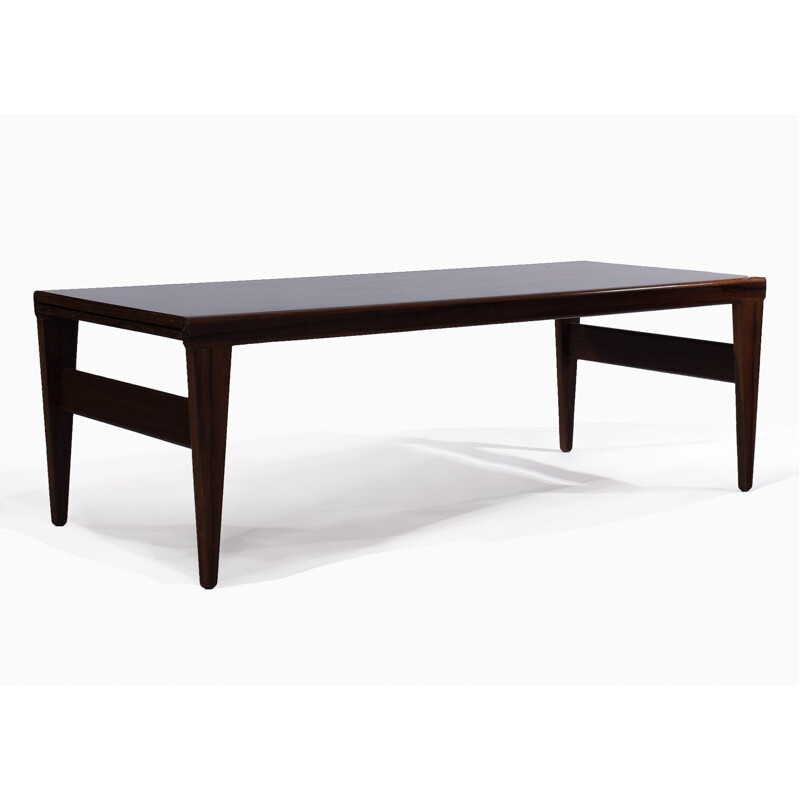 Coffee table in rosewood by Kai Kristiansen for Aksel Kjersgaard - 1960s