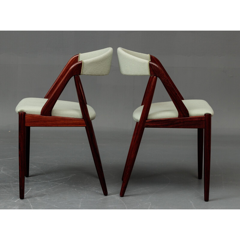 Ensemble de 6 chaises "modèle 31" de Kai Kristiansen pour Schou-Andersens Møbelfabrik - 1960