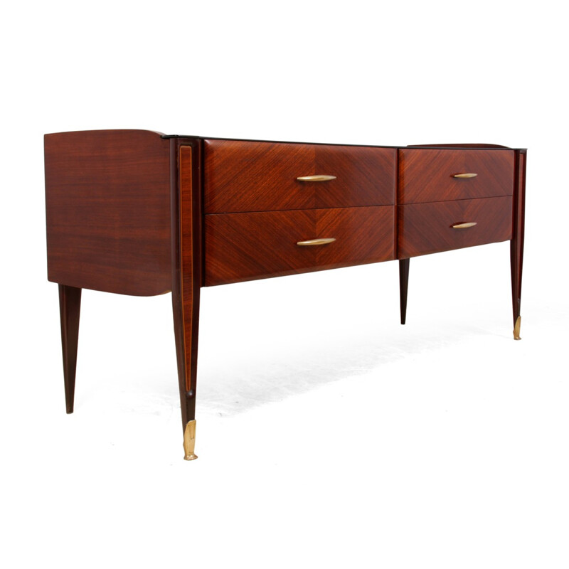 Mid Century rosewood chest of drawers - 1950s