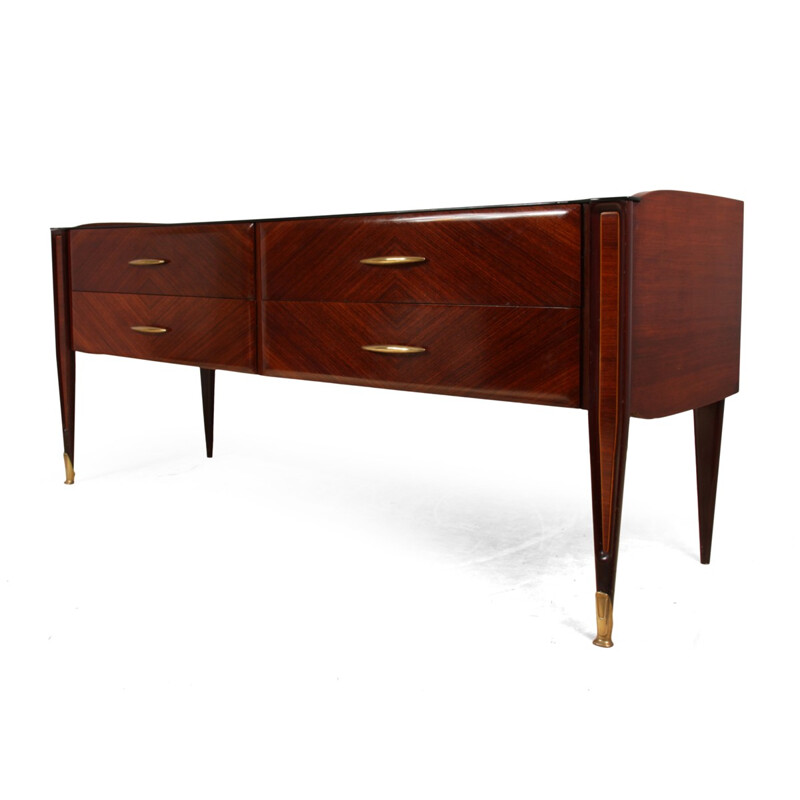 Mid Century rosewood chest of drawers - 1950s