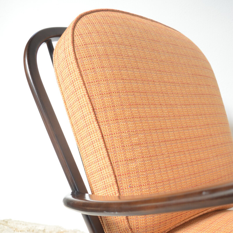 Mid-century armchair in elmwood by Lucian Ercolani - 1960s