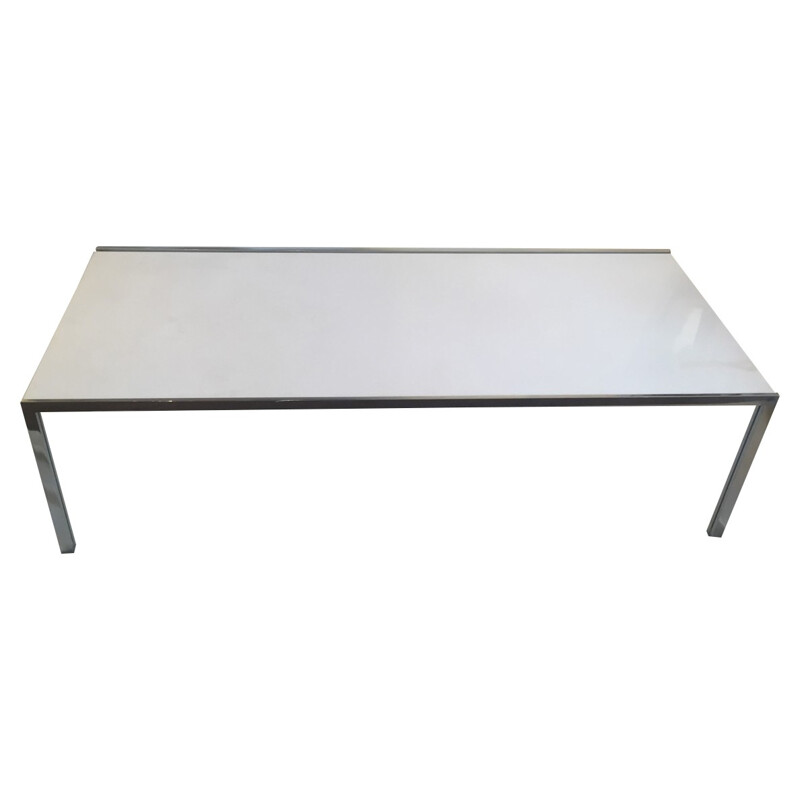 Coffee table in white Carrara marble, Florence KNOLL - 1950s