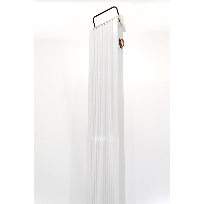 White Zagar Floor Lamp by Silvio Carpani for Stilnovo - 1970s