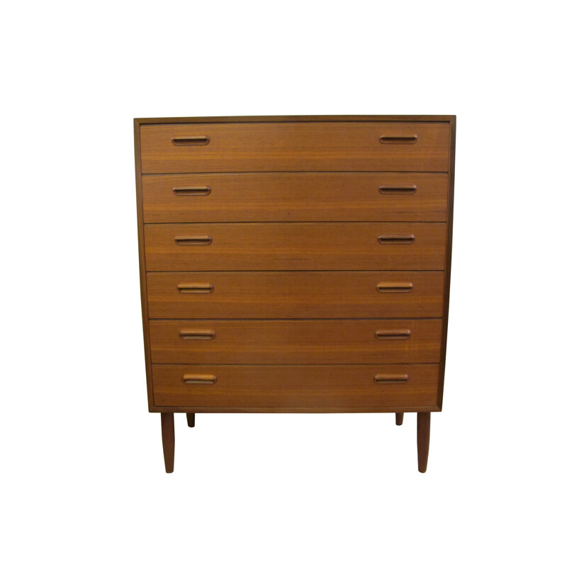 Danish teak chest of drawers - 1960s