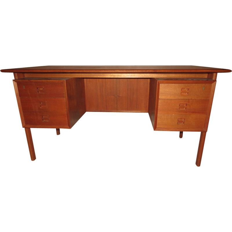 Mid-century desk in teak by Arne Vodder for Sibast - 1960s