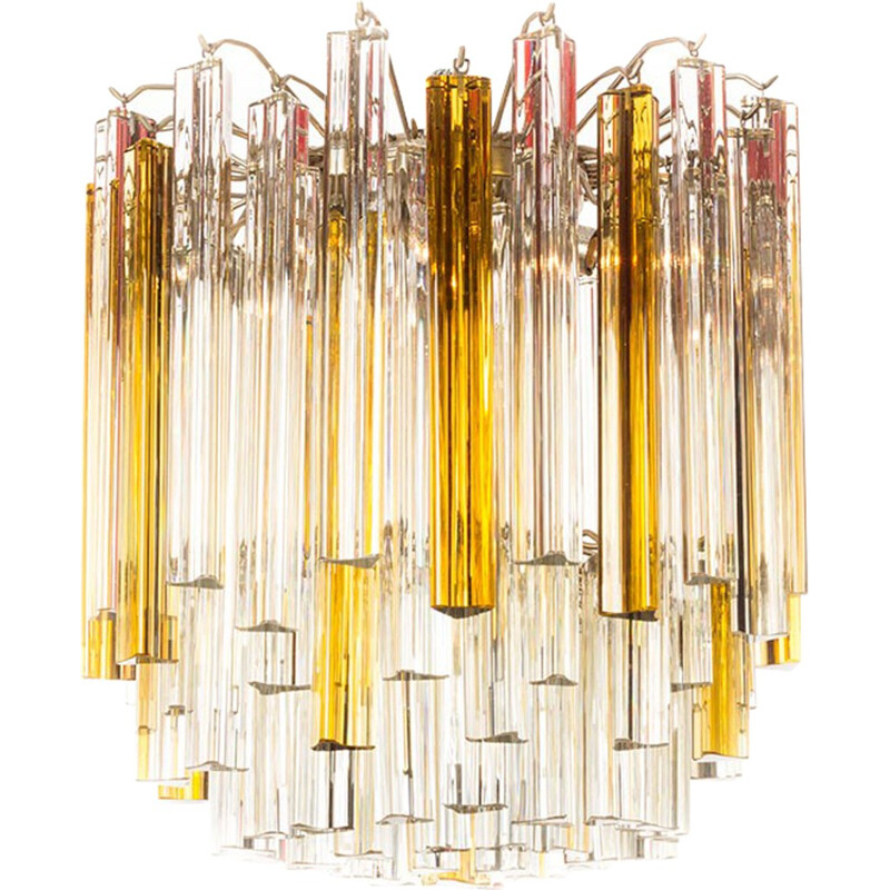 Mid-century chandelier by Paolo Venini for Murano - 1960s