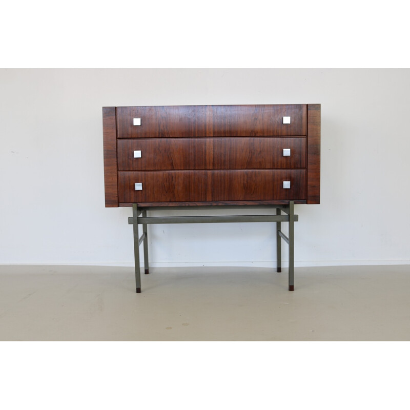 Small lifted chest of drawers by Alfred Hendrickx for Belform - 1960s