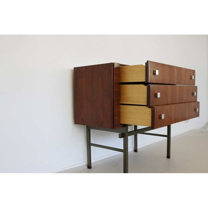Small lifted chest of drawers by Alfred Hendrickx for Belform - 1960s