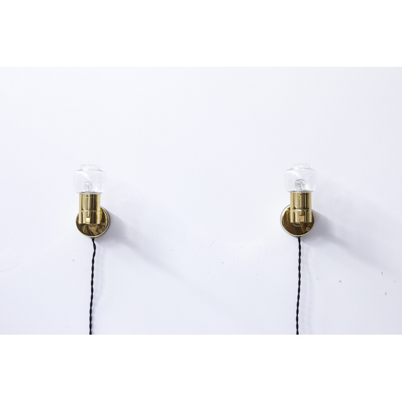 Pair of "V306" wall lamps by Hans-Agne Jakobsson - 1960s