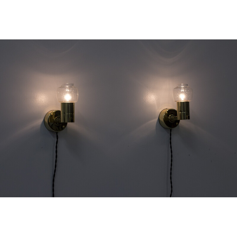 Pair of "V306" wall lamps by Hans-Agne Jakobsson - 1960s