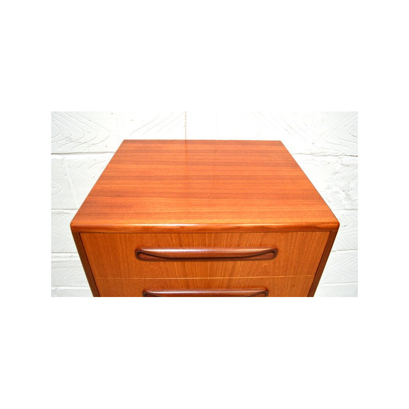 Chest in drawers in teak, Victor B. WILKINS - 1970s