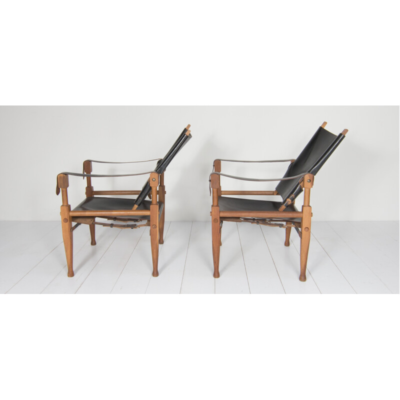 Pair of "Safari" chairs by Wilhelm Kienzle for Wohnbedarf - 1950s