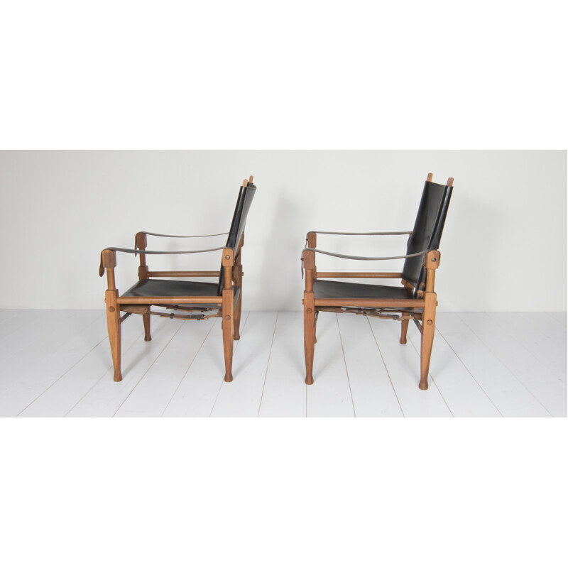 Pair of "Safari" chairs by Wilhelm Kienzle for Wohnbedarf - 1950s