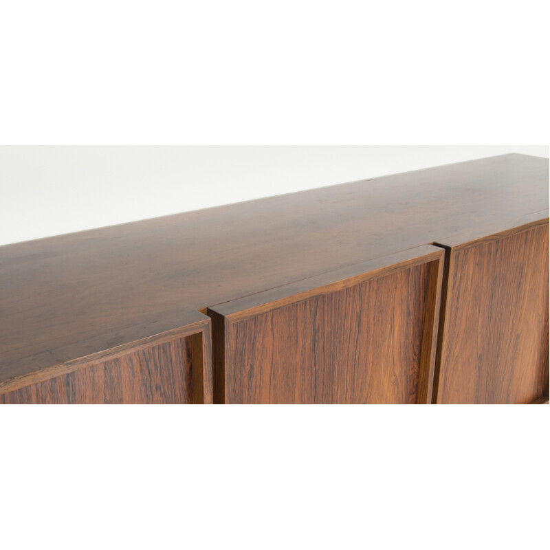 Mid-century sideboard in rosewood by Walter Wirz for Wilhelm Renz - 1960s