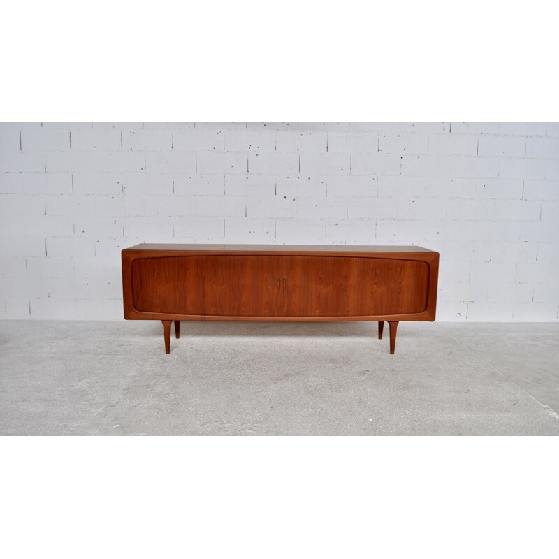 Mid-century teak sideboard by Bernhard Petersen for Skive Mobelfabrik - 1960s 