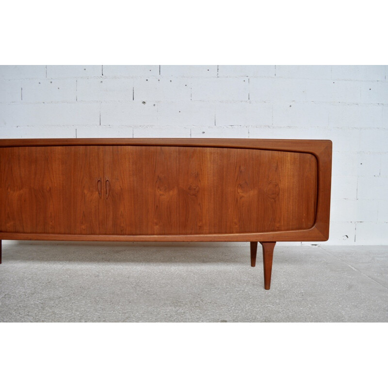 Mid-century teak sideboard by Bernhard Petersen for Skive Mobelfabrik - 1960s 